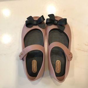 Mini Melissa Ultragirl bow shoes
